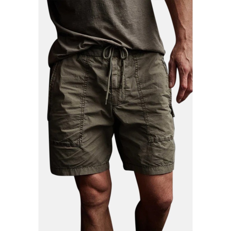 Zipper Pocket Short Old Whiskey Pigment