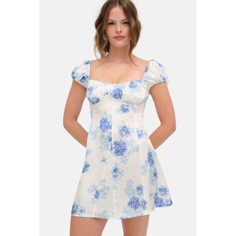 Antonia Mini Dress Blue|XXS|XS|S|M