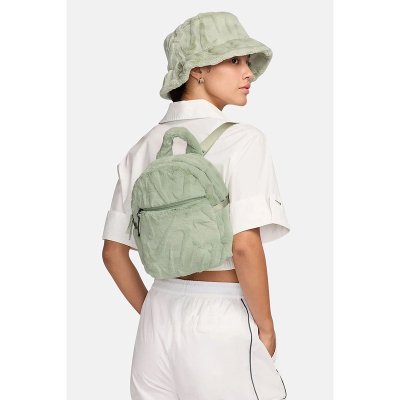 Faux Fur Futura Mini Backpack Jade Horizon