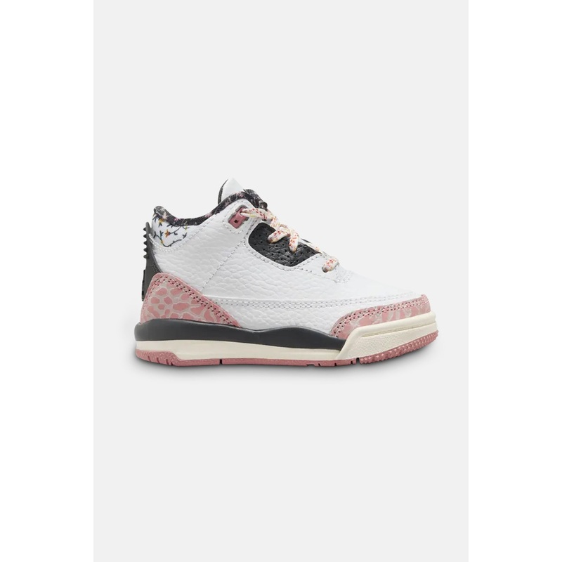 Kids Jordan 3 Retro Red Stardust (TD)