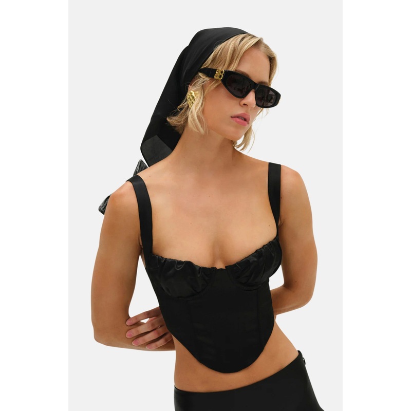 Nelly Corset Top Black|XS|S|M