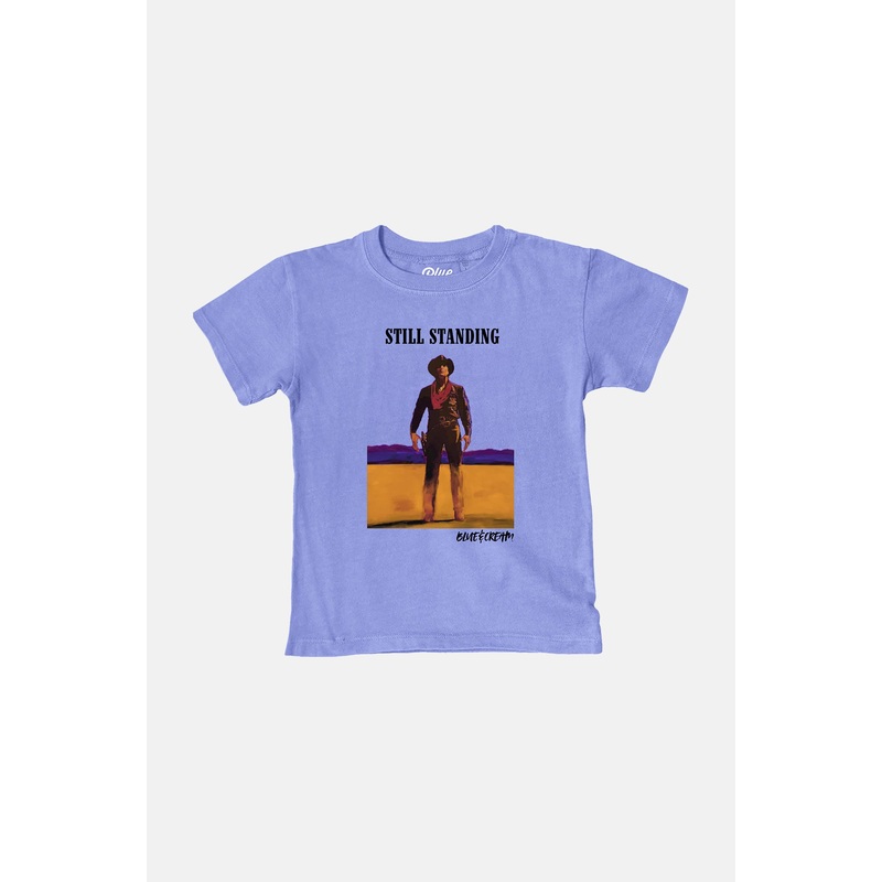 Toddler Cowboy Face Off Tee Peri
