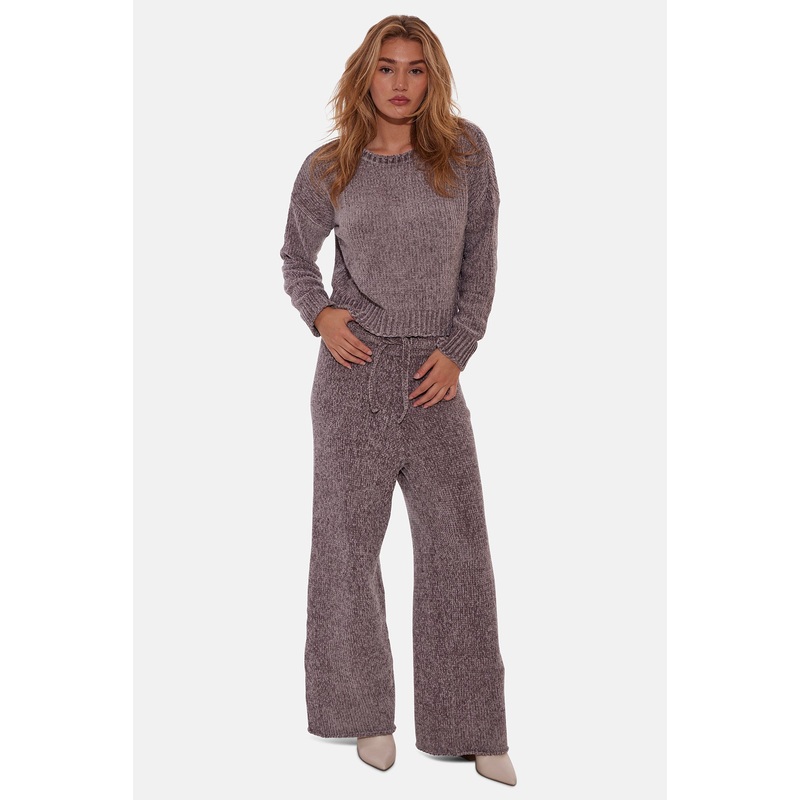 Chenille Set Charcoal|XS|S|M|L|XS|S|M|L