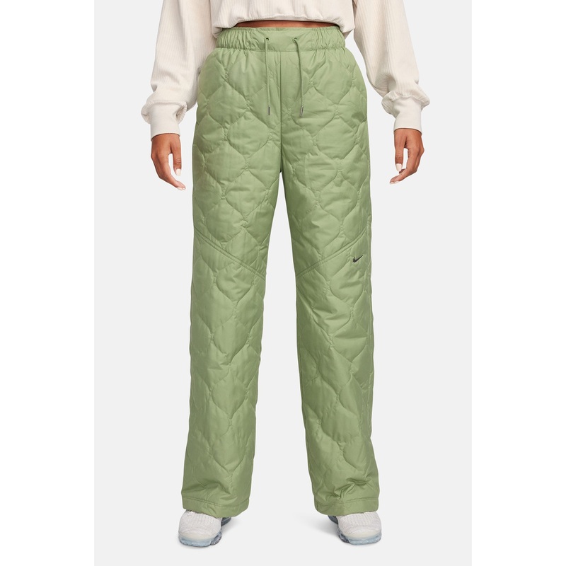Essential Quilted Pant Oil Green