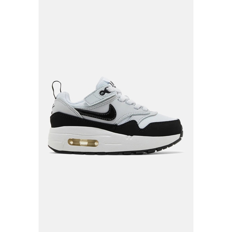 Kid’s Air Max 1 Easyon PS White/Black-Pure Platinum