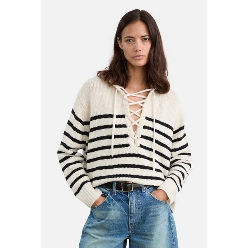 Nili Lotan Megan Jean Summer Wash x Sonia Sweater