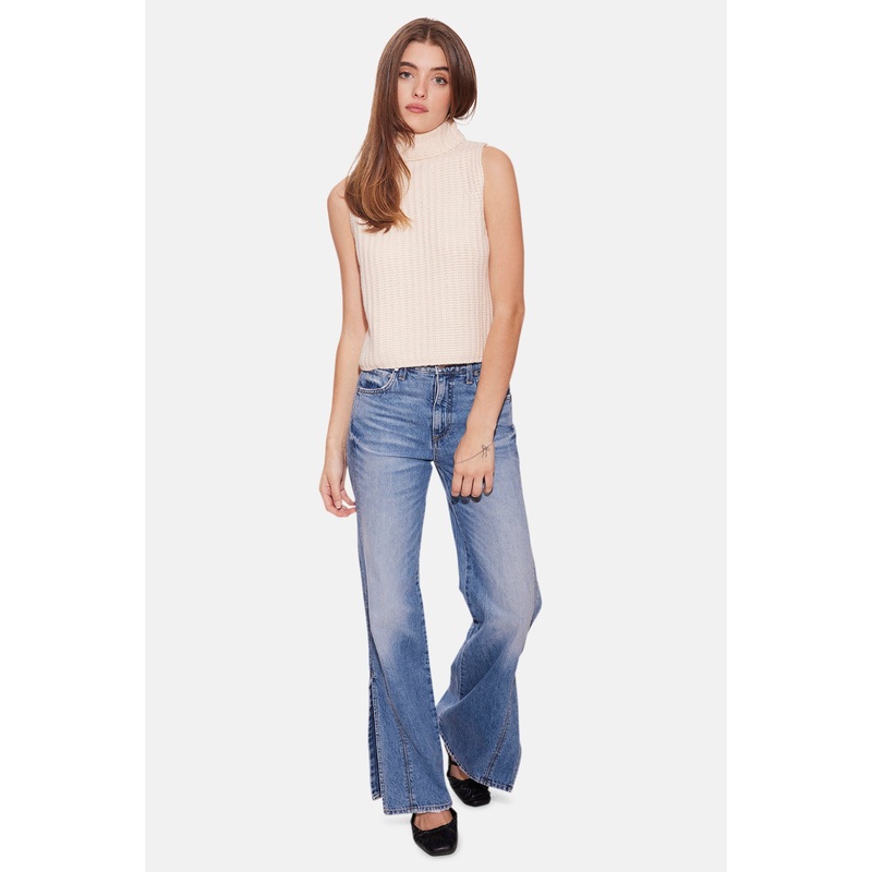 Tile Club Maya x TWP Tangled Up in Blue Denim Vintage Wash