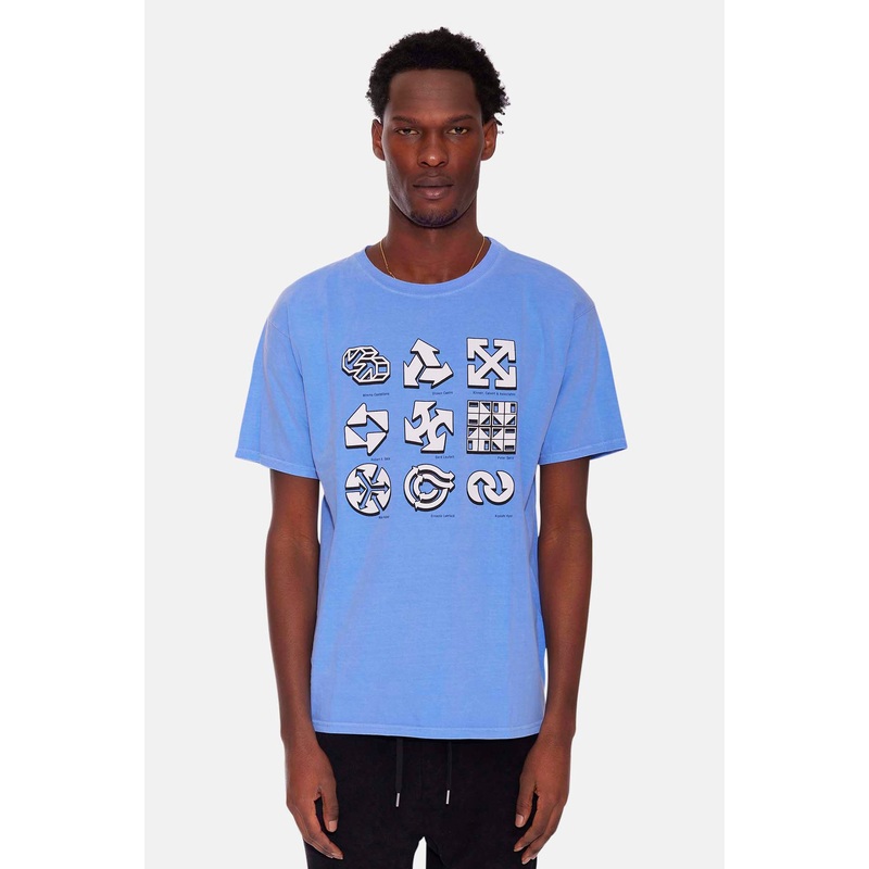 Arrows Tee Peri|S|M|L|XL|XXL