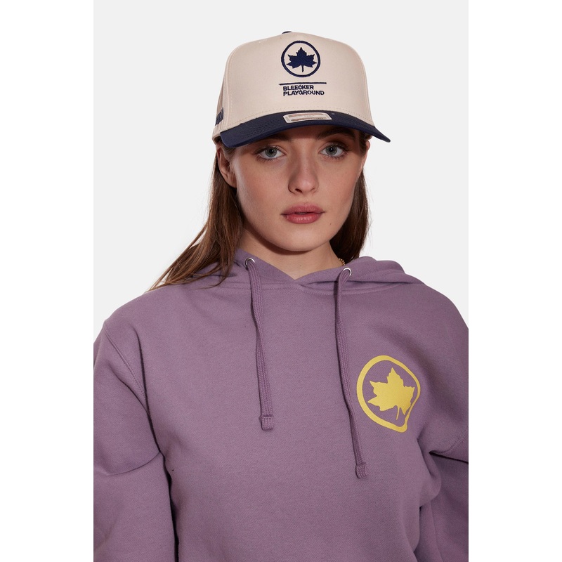 Bleecker Playground Snapback Cream/Navy