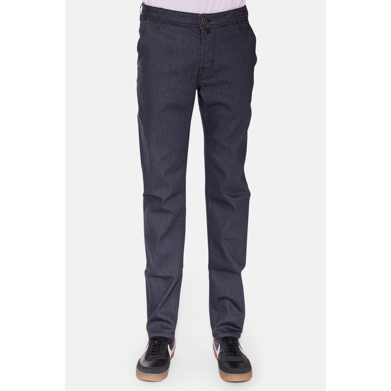 LENNY 10.5 OZ Slant Pocket Slim Blue Grey