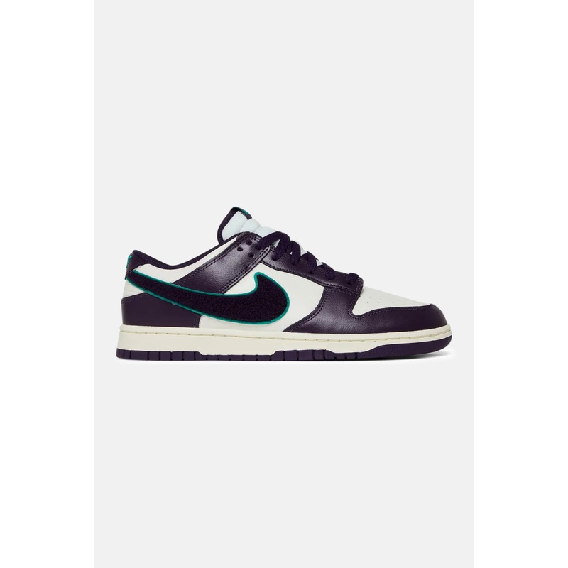 Men’s Dunk Low Chenille Swoosh Grand Purple