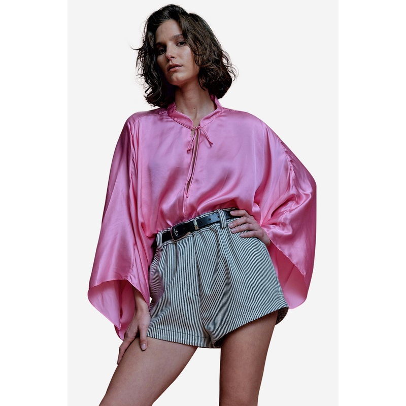 Parker High Waisted Short Railroad
