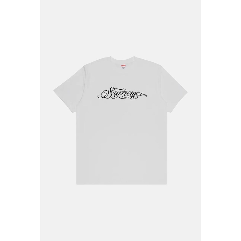 Script Tee White|XL