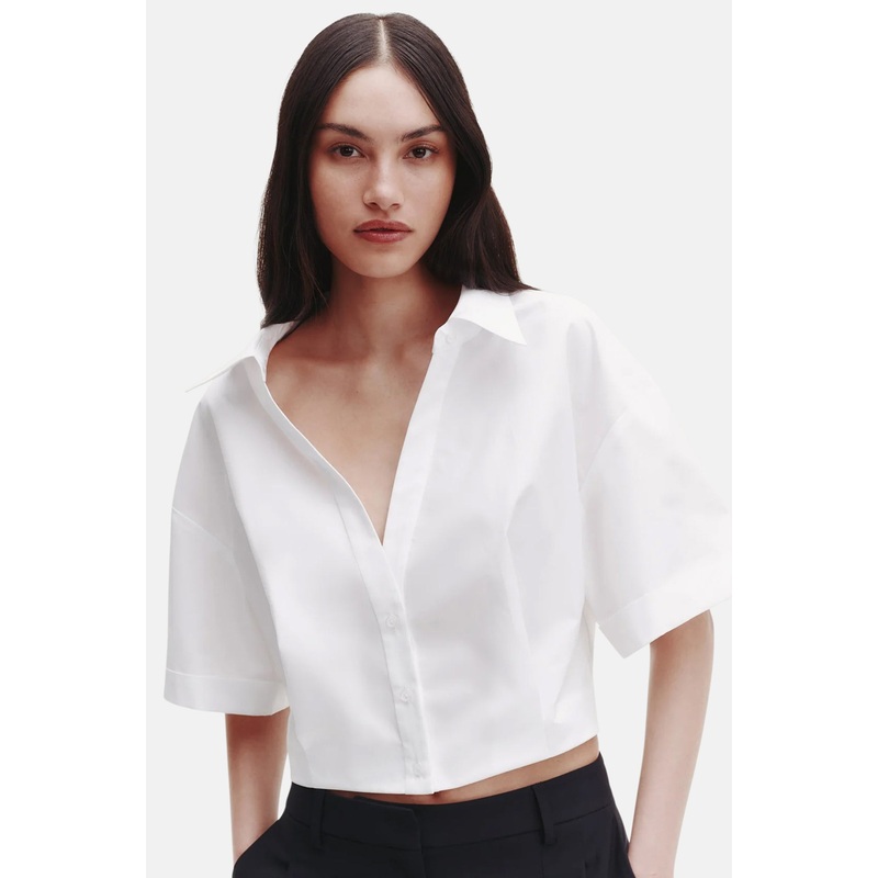 She Comes and Goes Again Top White