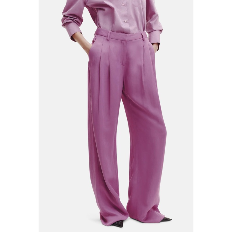 Sulli Pant Viscose/Linen Lilac