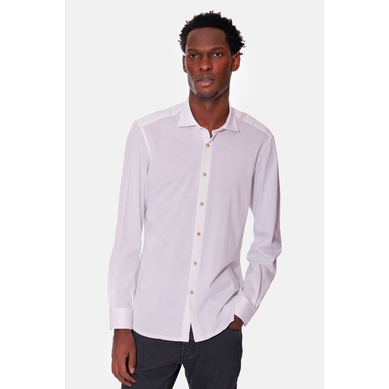 Super Soft Cotton Shirt White|38|40|42|43|44|45