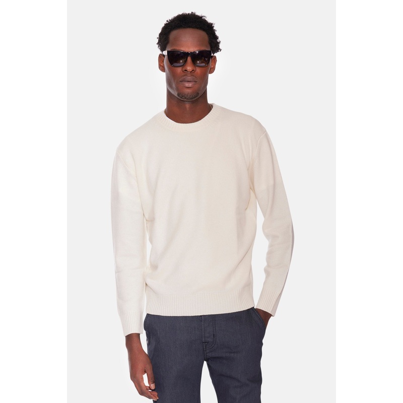 Winslow Crewneck Pure White|S|M|L|XL|XXL