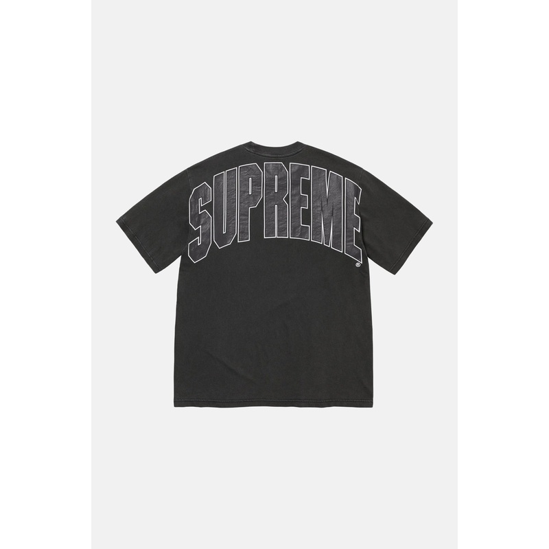Cracked Back Ark Top S/S Top Black