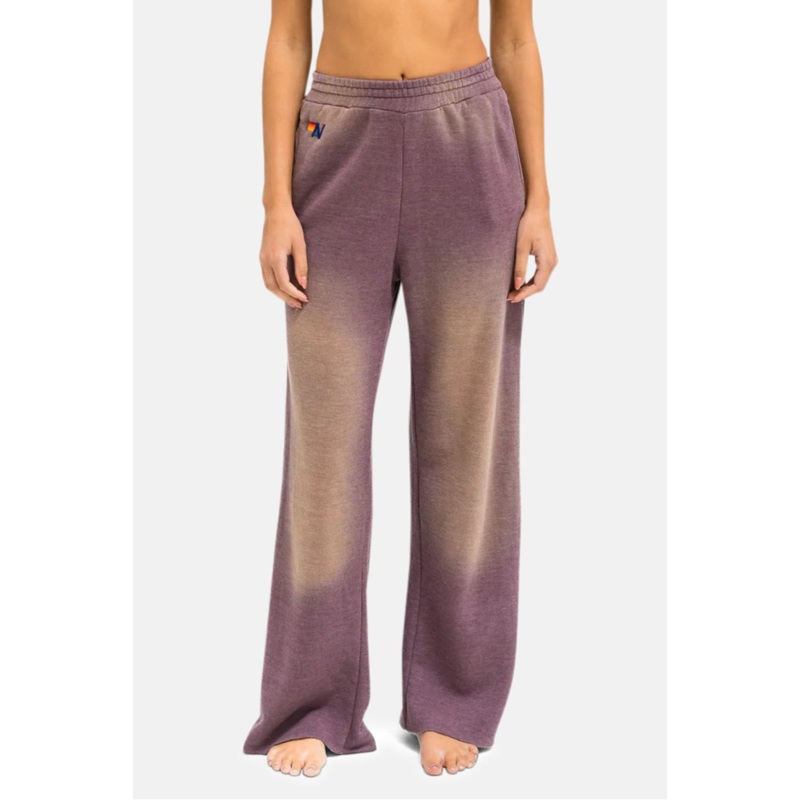 Essential Wide Leg Pocket Sweatpants Faded Mocha