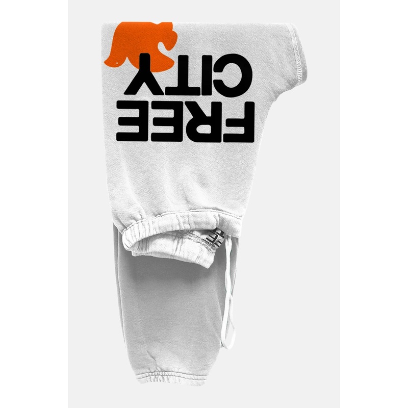 FREECITY LARGE Sweatpant Chalk Orange