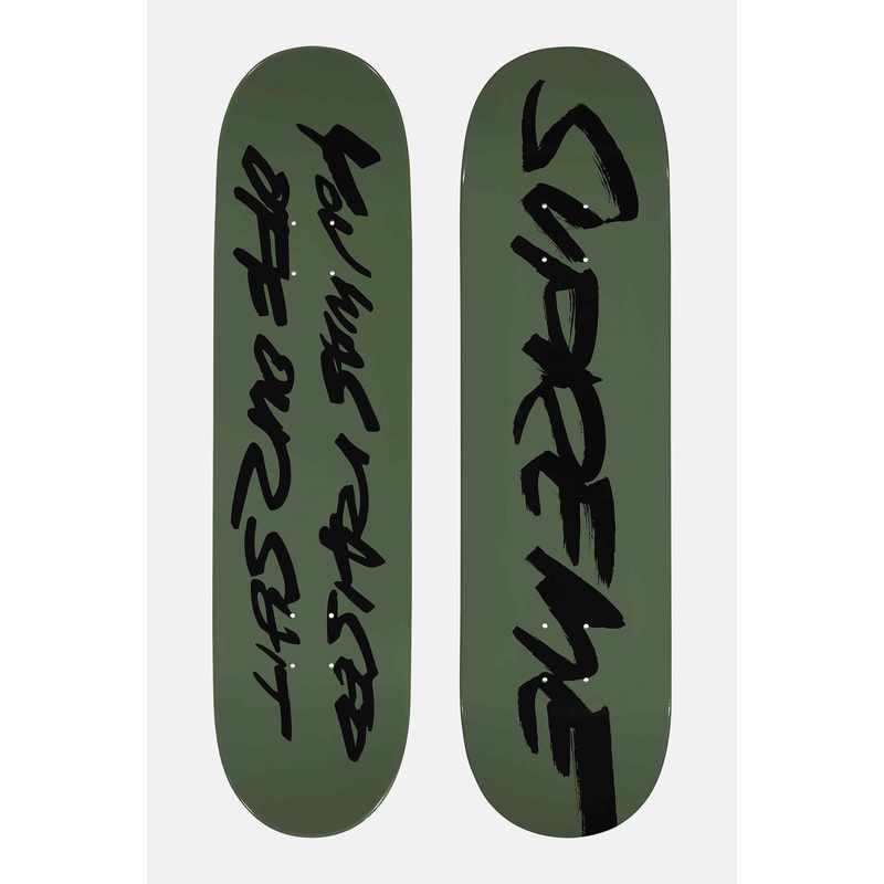Futura Skateboard Olive|8.375″