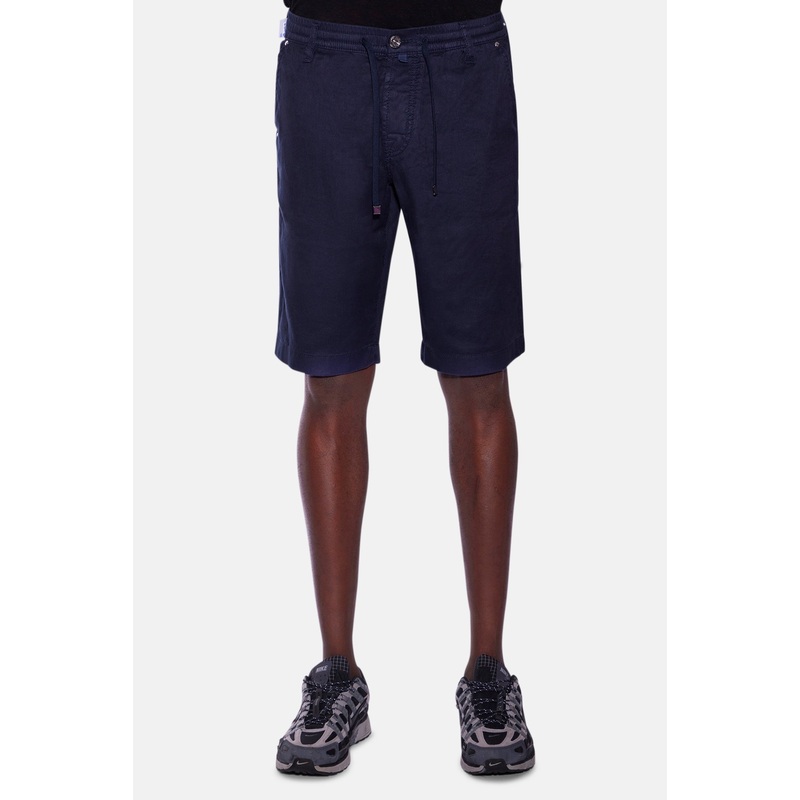Leo Cotton Relaxed Short Navy|28|30|31|32|33|34|35|36|38