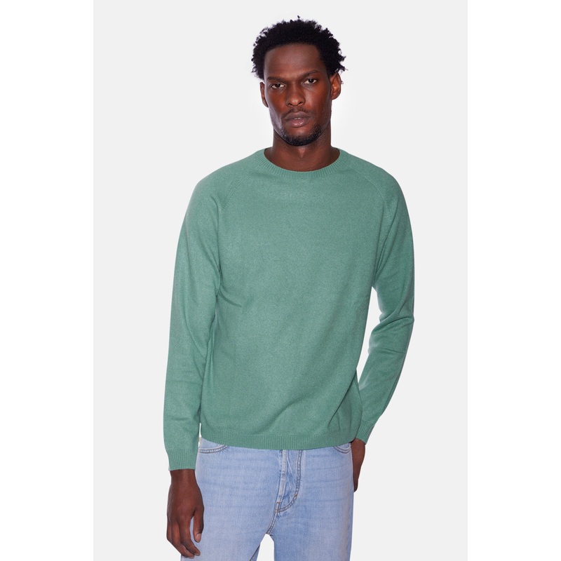 Meadow Raglan Crewneck Aloe|XS|S|M|L|XL|XXL
