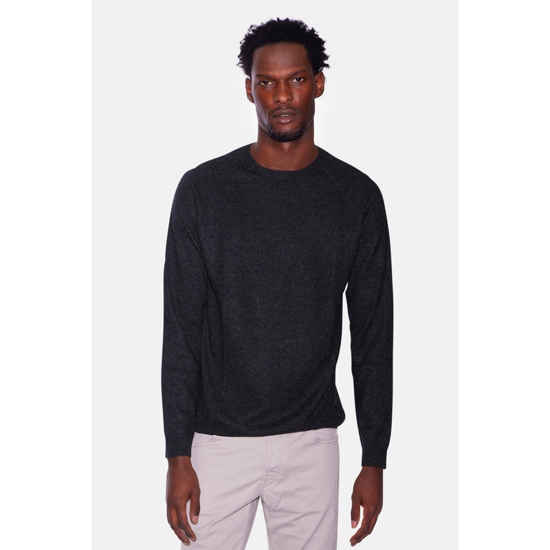 Meadow Raglan Crewneck Asphalt