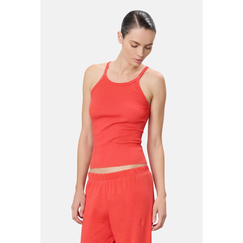 Rib Tank Poppy|XS|S|M