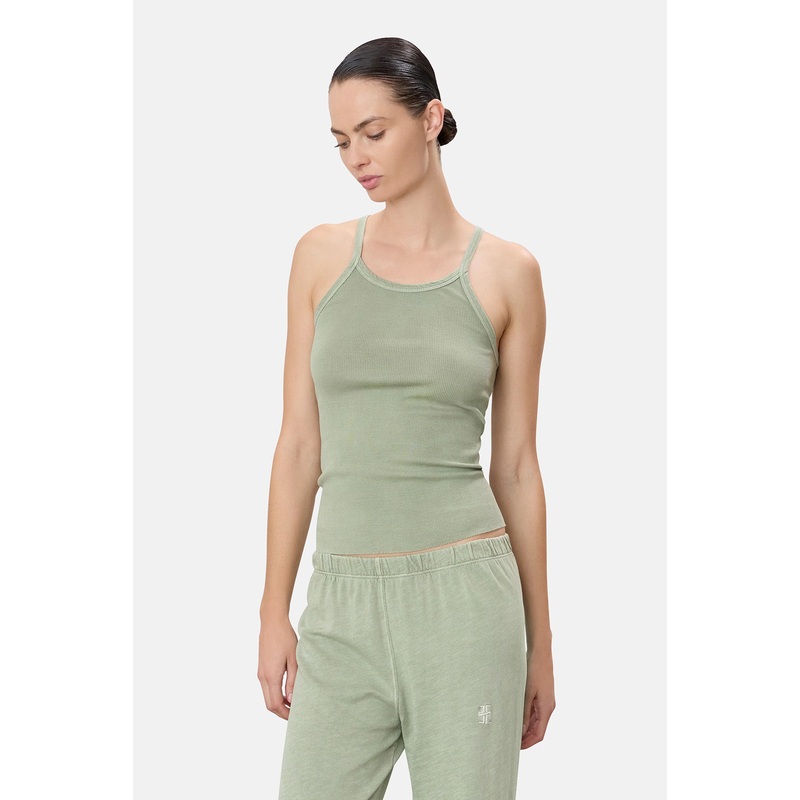 Rib Tank Sage|XS|S|M