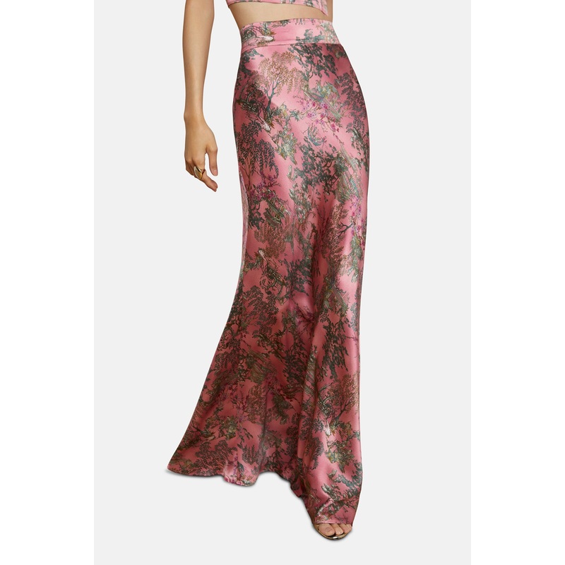 Ryker Silk Maxi Skirt Kesi Print