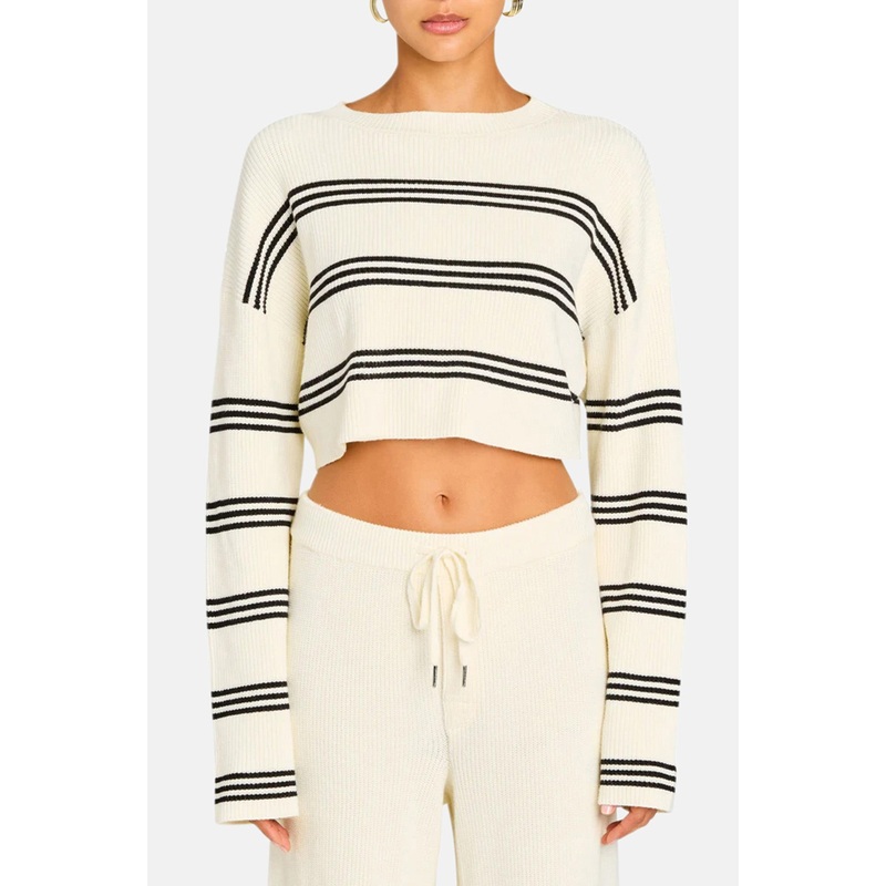 Sharlie Sweater Eggshell/Black
