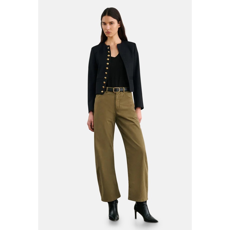 Tribeca Pant Military Green|00|0|2|4|6|8