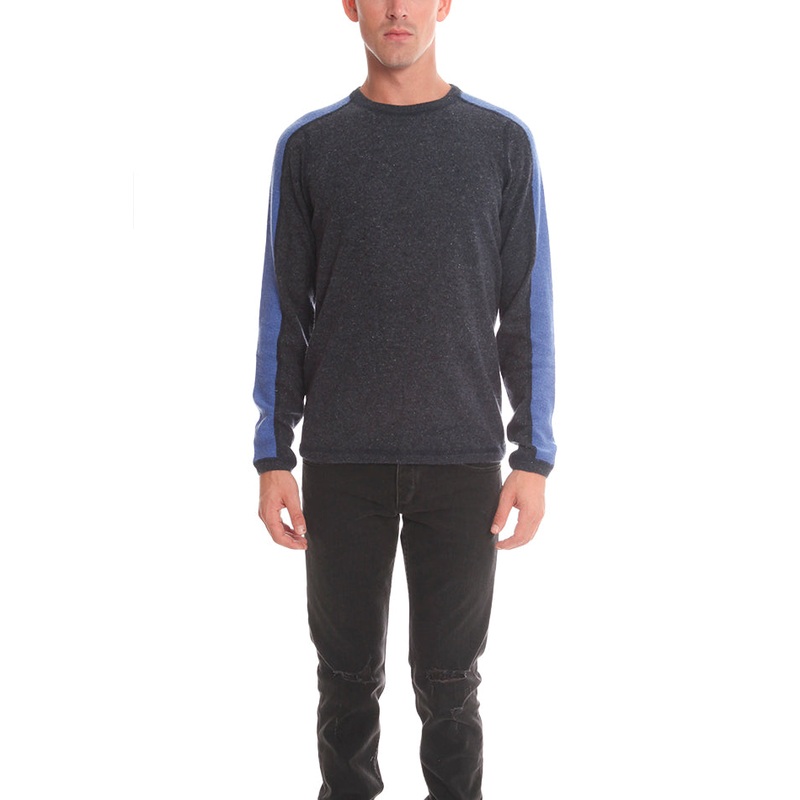 Cashmere Honeycomb Panel Crew Nightsky/River