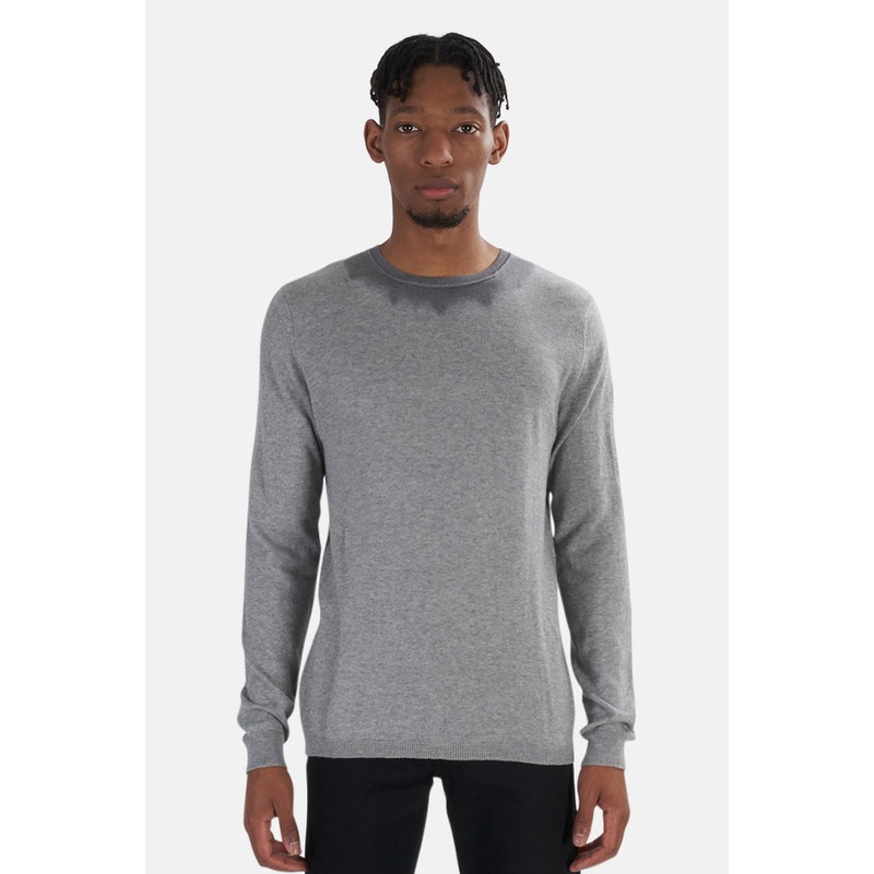 Dip Dye Crew Grey|XS|S|M|L|XL|XXL|XXXL