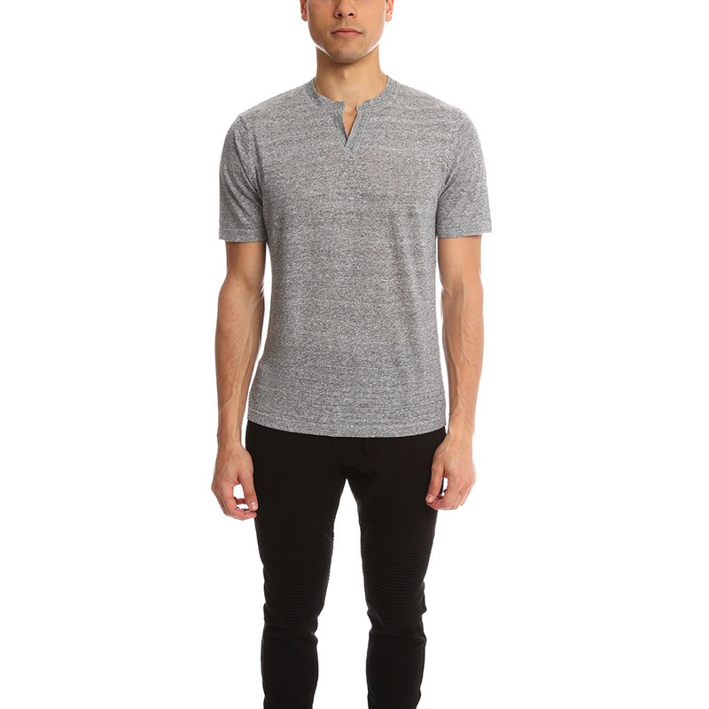 Modified Notch Crew Wolf Grey|S|L|XXL