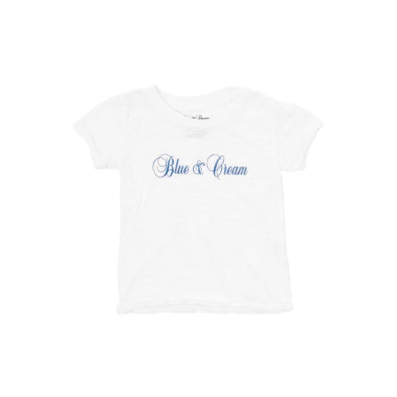 Script Toddler Tee White|XS|S|M|L