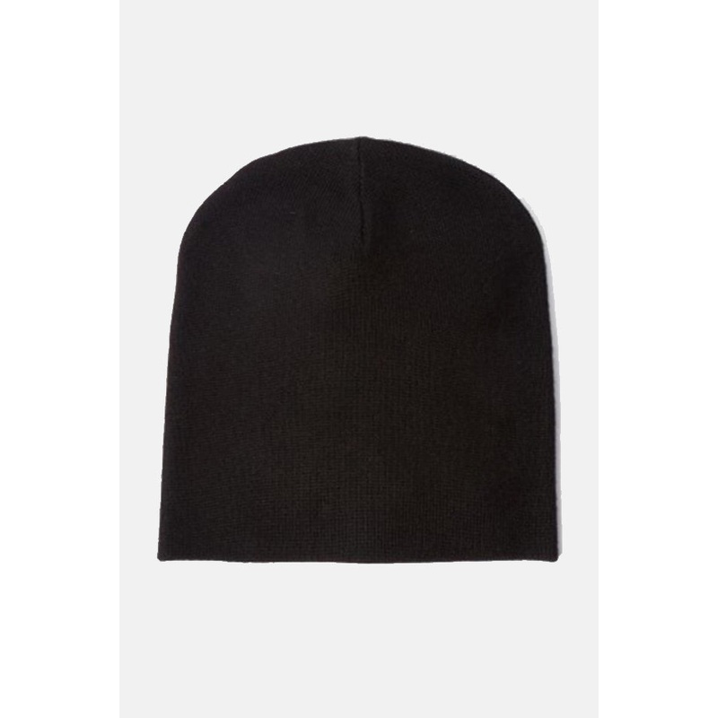 Slim Cashmere Beanie Black|OS