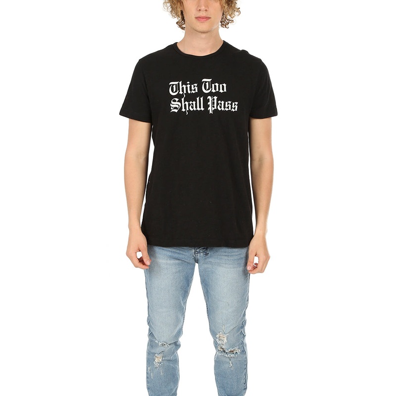 This Too Shall Pass Tee Black|XXS|XS|S|M|L|XL|XXL|XXXL
