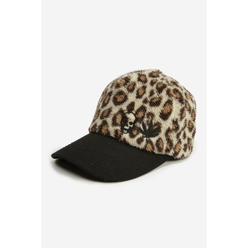 Fleece Cap Leopard|U
