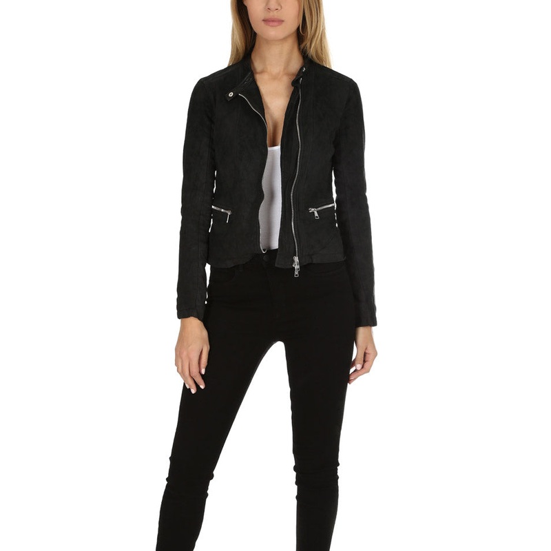 Giorgio Brato Suede Moto Jacket