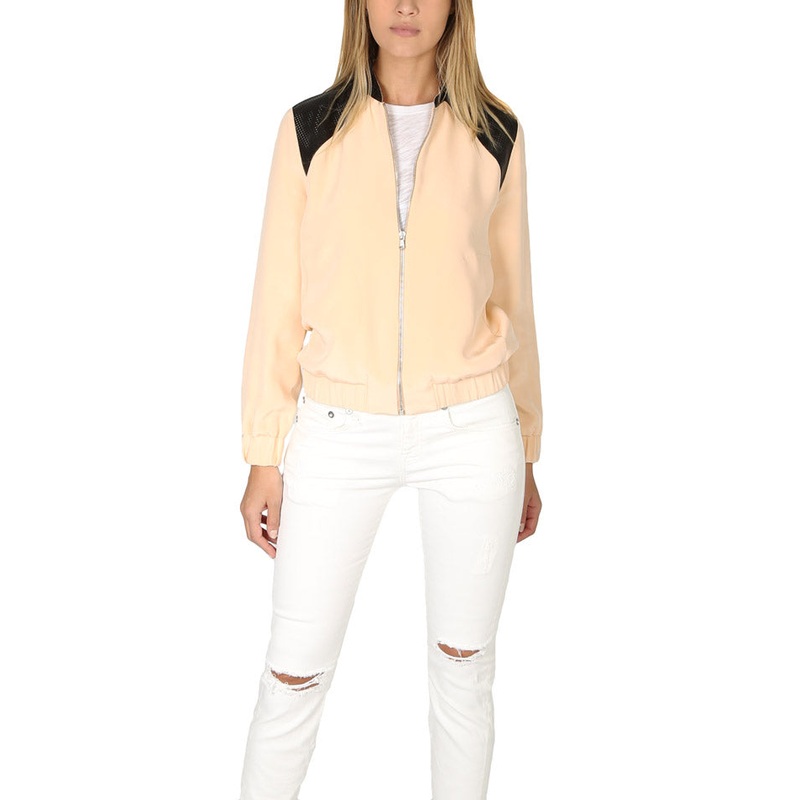 Just Drew Blush Bomber|XS|S|M|L