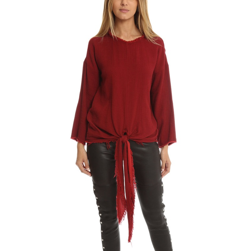 Masscob Tie Front Top|XS|S|M|L