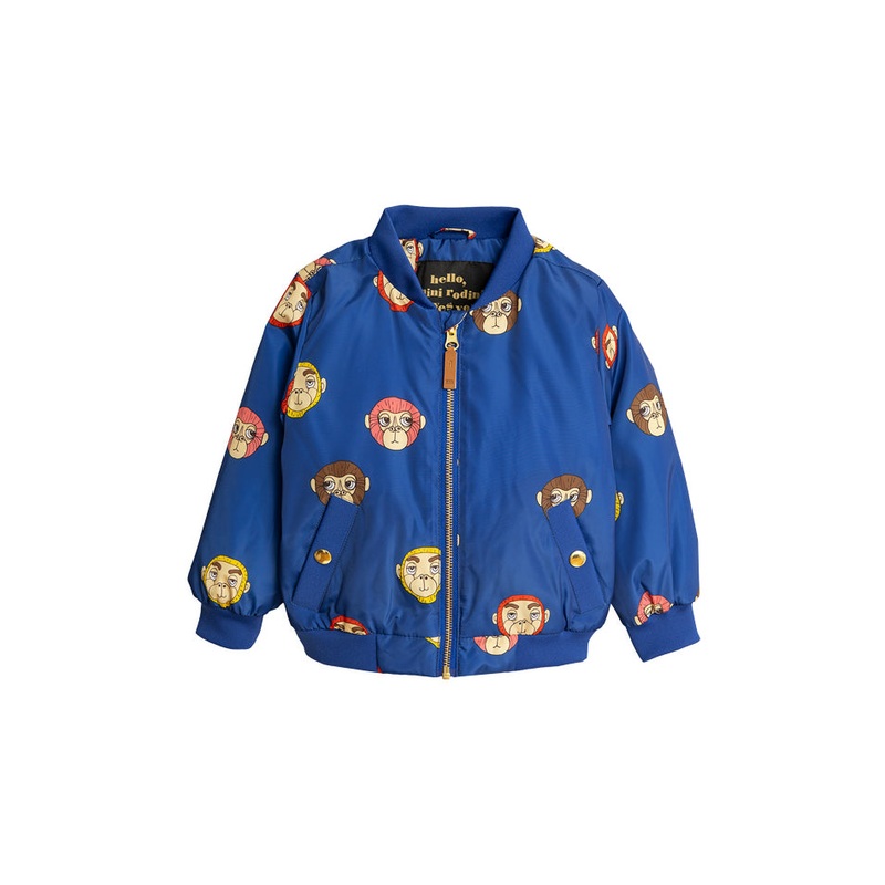 Mini Rodini Monkey Baseball Jacket