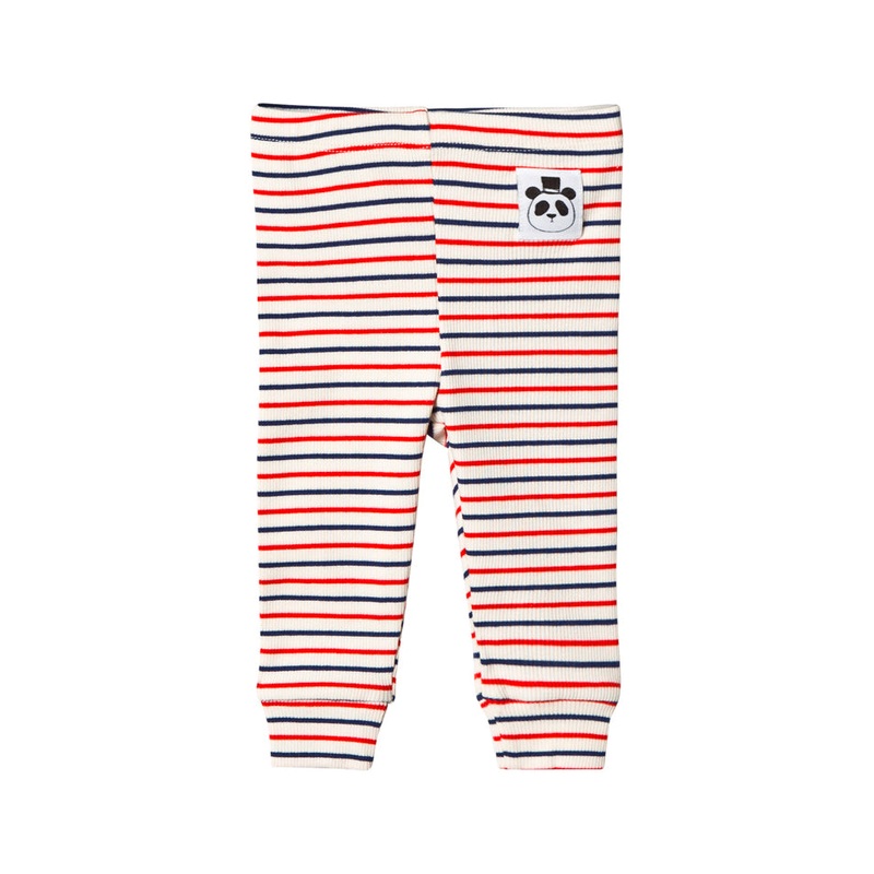 Mini Rodini Stripe Rib Leggings