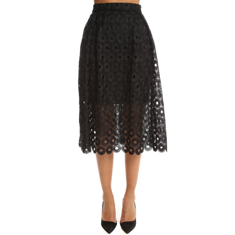 Nicholas Spot Lace Ball Skirt|10|2|4|6|8