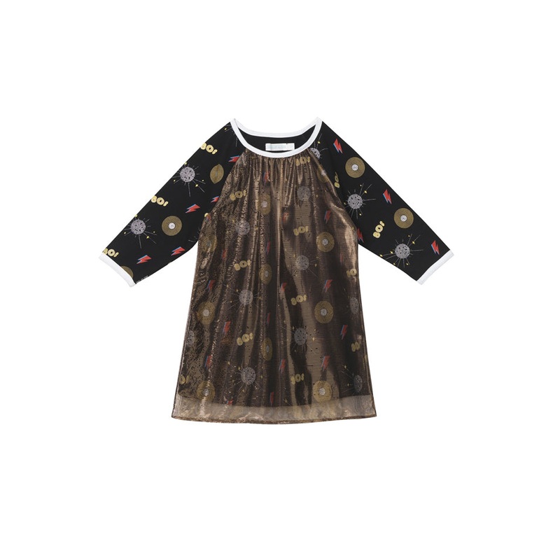 Oaks of Acorn Disco Print Club Dress