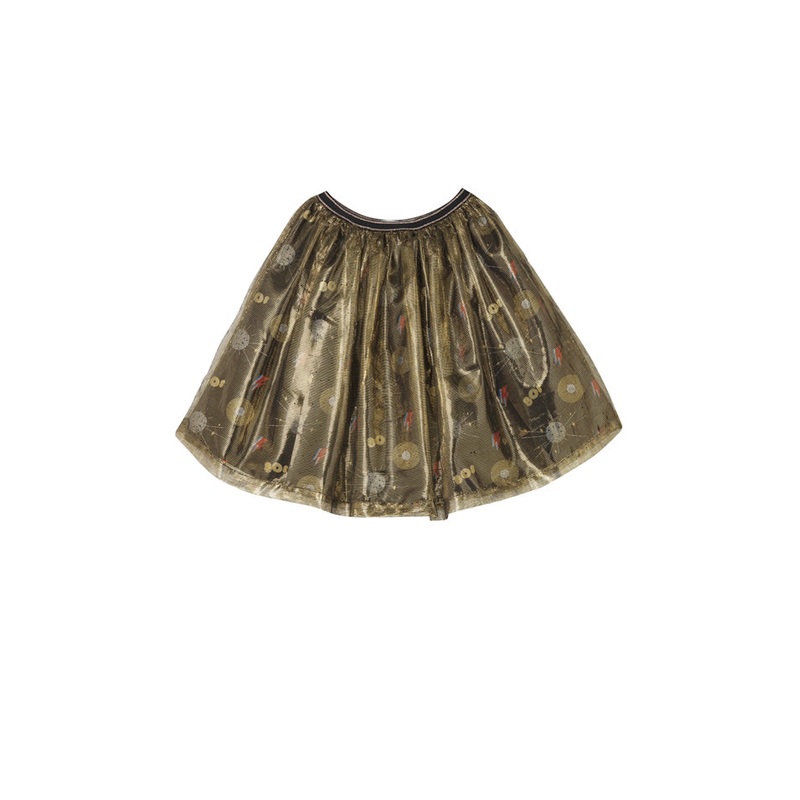 Oaks of Acorn Disco Print Party Skirt
