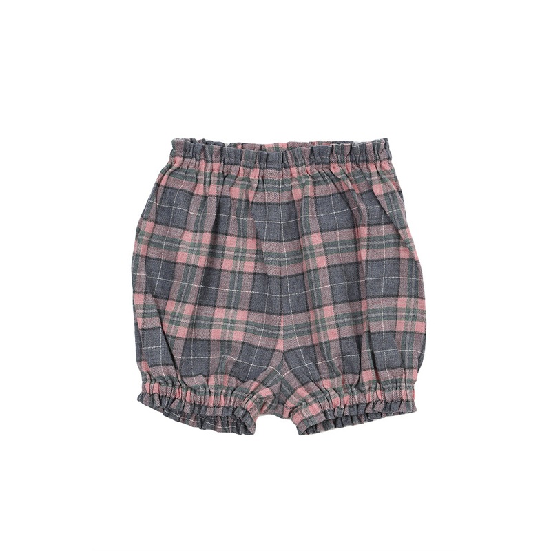 Poeme & Poesie Plaid Bloomer|10T|12T|12-18|18-24|2T|3T|3-6M|4T|6T|8T|9-12M