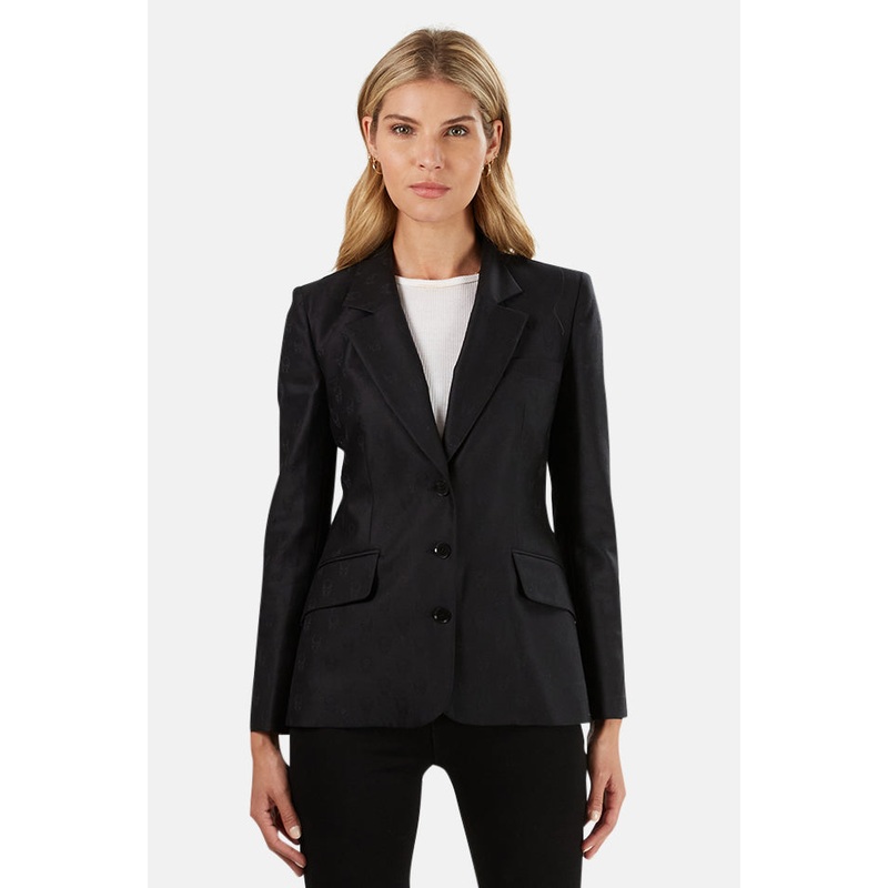 Skull Jacquard Jacket Black|XS|S|M|L